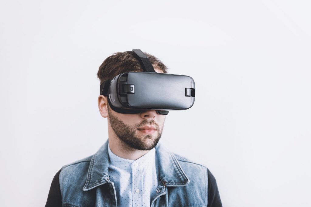Jeu vidéo en réalité virtuelle