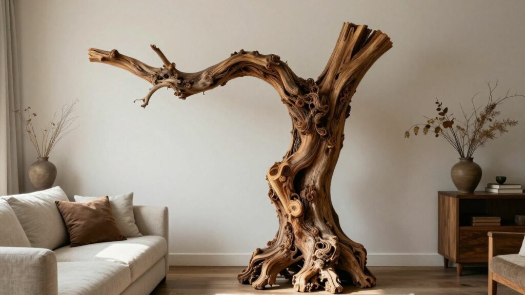 Le cep de vigne en décoration : une pièce unique et naturelle